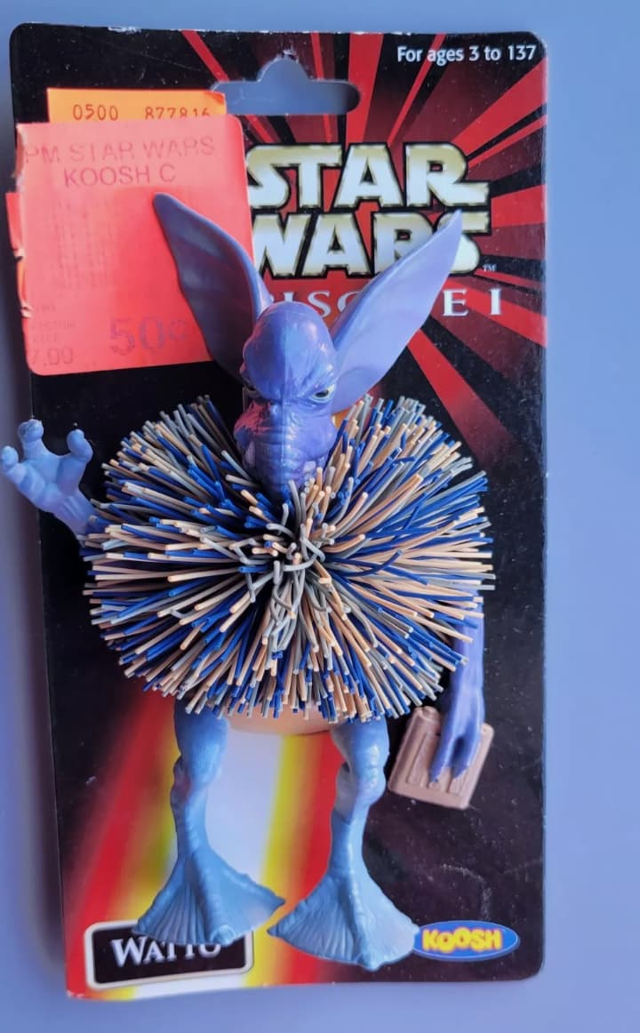 Star Wars Episode 1 Watto Koosh Ball Toy Figure